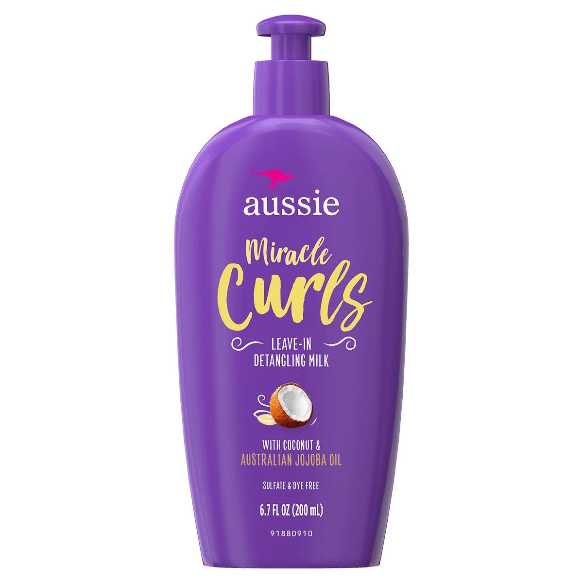 Aussie Leave In Detangling Milk Miracle Curls 6 7 Ounce 200ml Wigs 