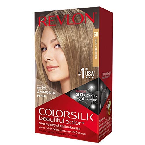 Revlon ColorSilk Hair Color, 60 Dark Ash Blonde | Wigs Store South ...